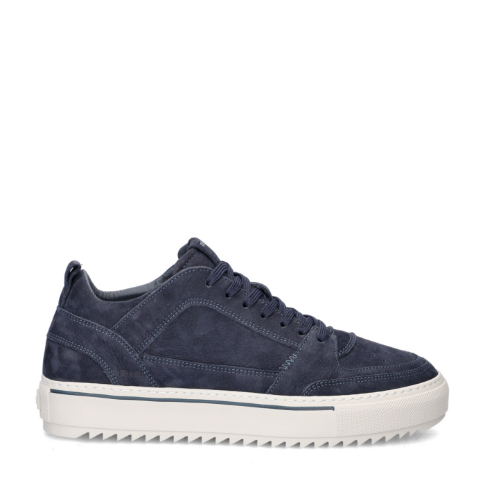 Rehab Creon Nubuck lage sneakers – Blauw
