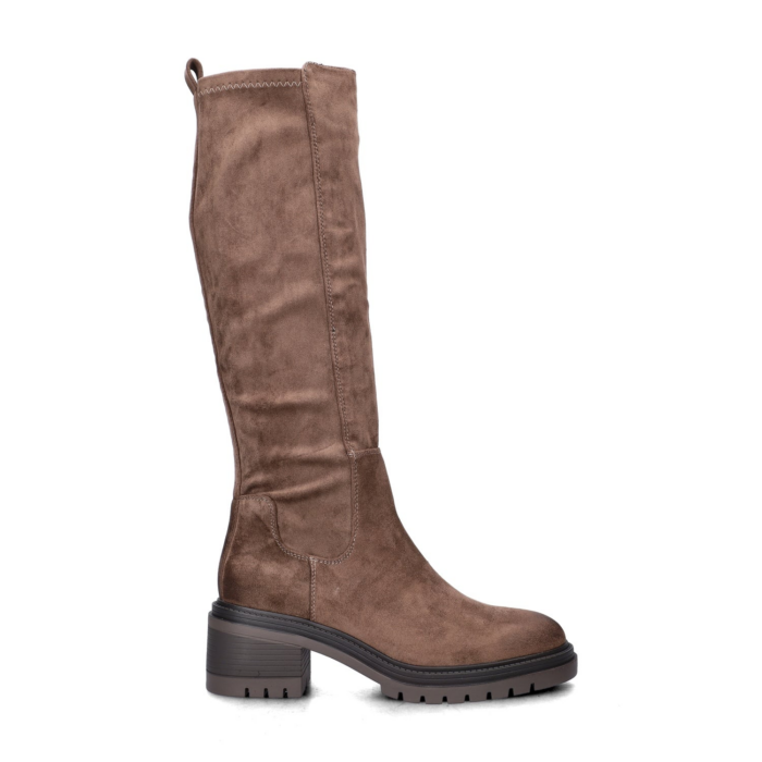 Nelson hoge laarzen – Taupe