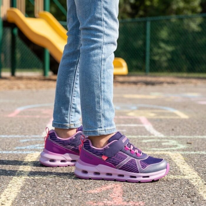 Skechers Glide Step Sprint Lines Sneakers paars