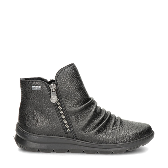 Rieker rits- & gesloten boots – Zwart