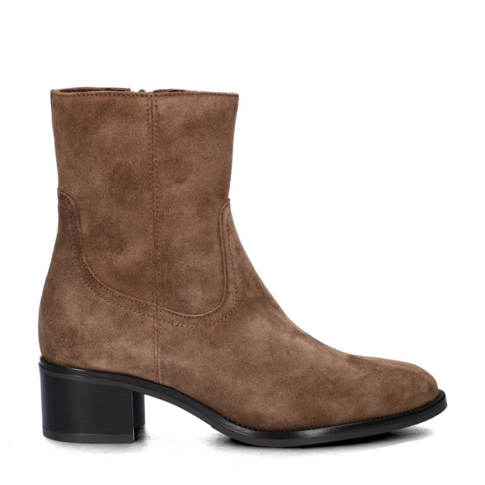 Nelson rits- & gesloten boots – Bruin