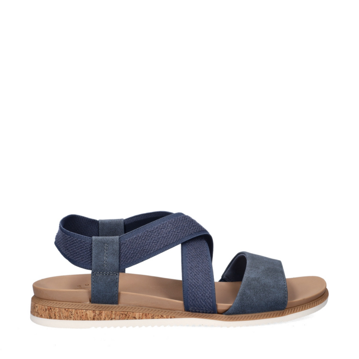 Bobs Desert Kiss Low sandalen – Blauw