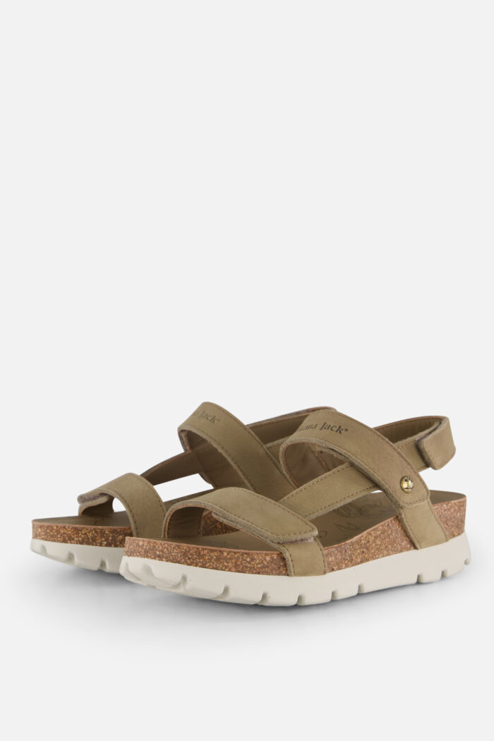 Panama Jack Panama Jack Selma B29 Sandalen groen Nubuck