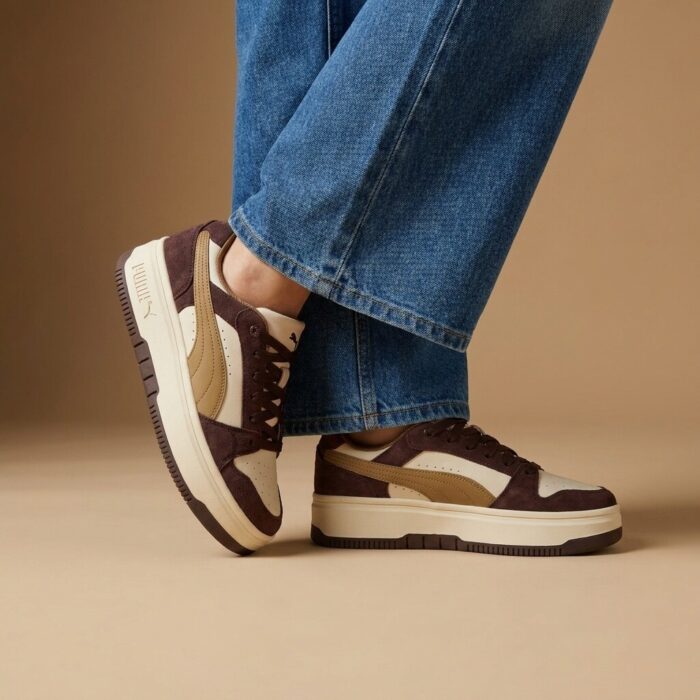 Puma Rebound Femme Low SD Sneakers bruin