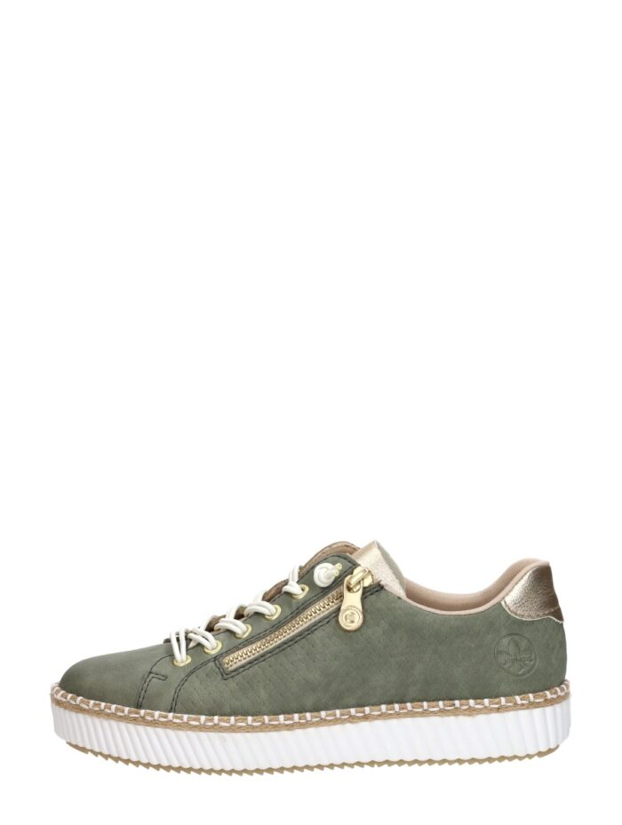 Rieker Veterschoenen Laag – Groen