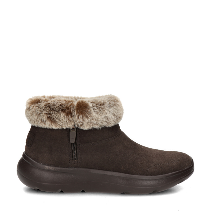 Skechers On-the-Go Encore rits- & gesloten boots – Bruin