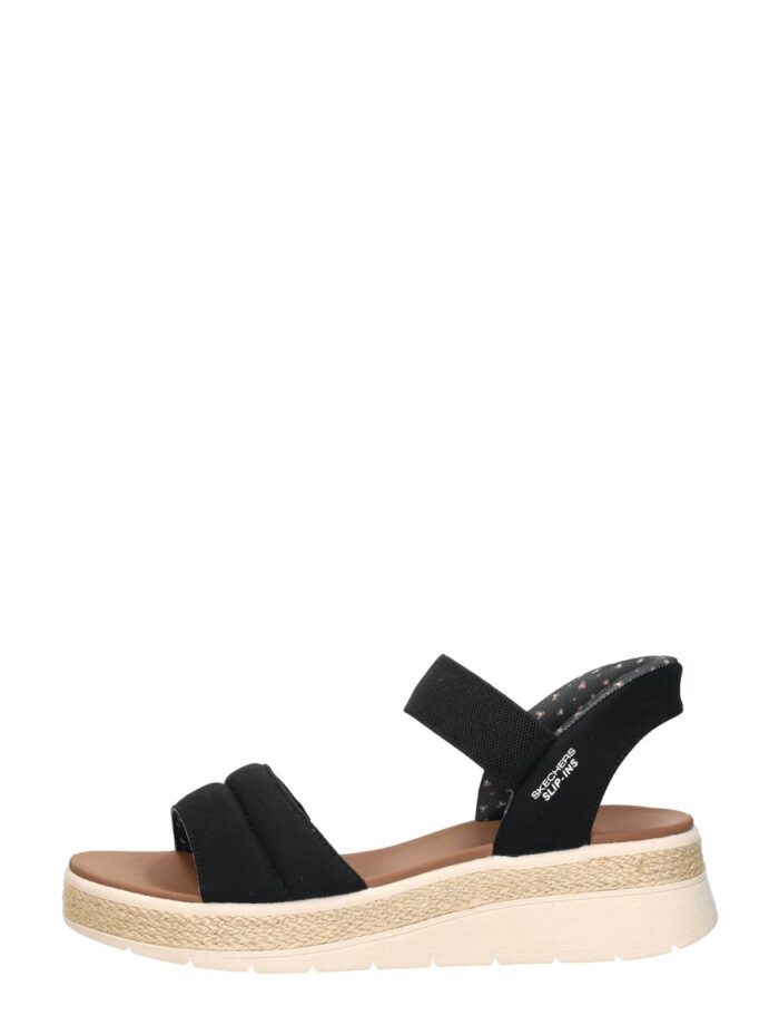 Skechers Slip-ins: Bobs Sun Ray – Zwart