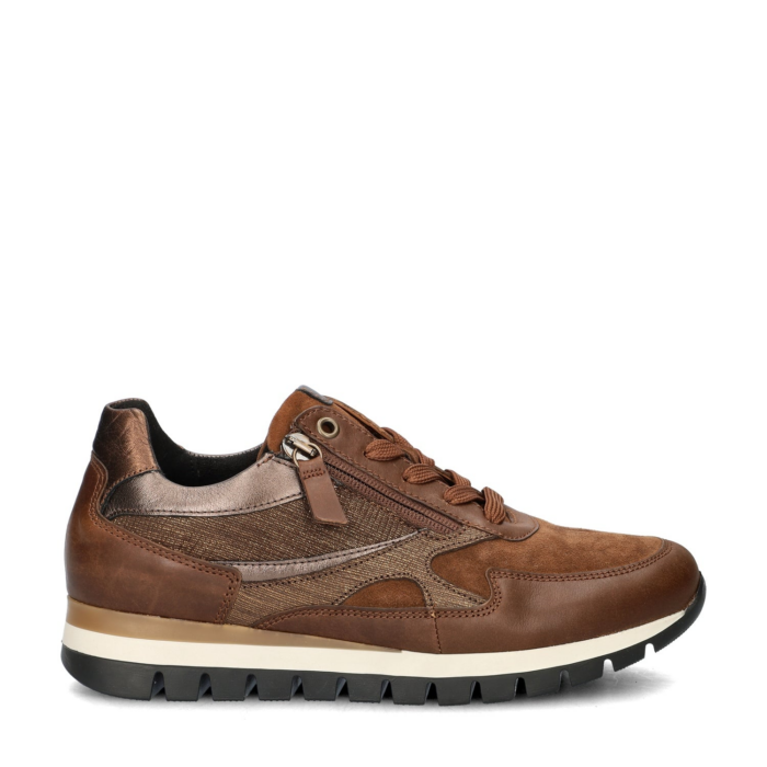 Gabor Comfort Optifit lage sneakers – Bruin