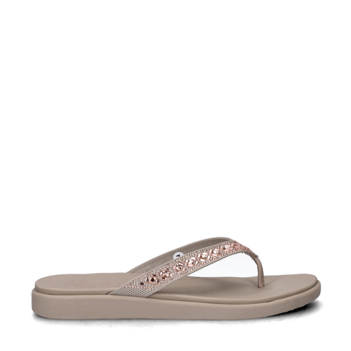 Skechers Meditation Luxe Everyday Glow slippers – Bruin