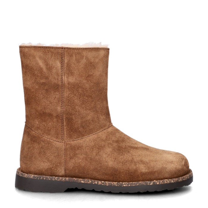 Birkenstock Uppsala Zip Shearling gevoerde boots – Cognac