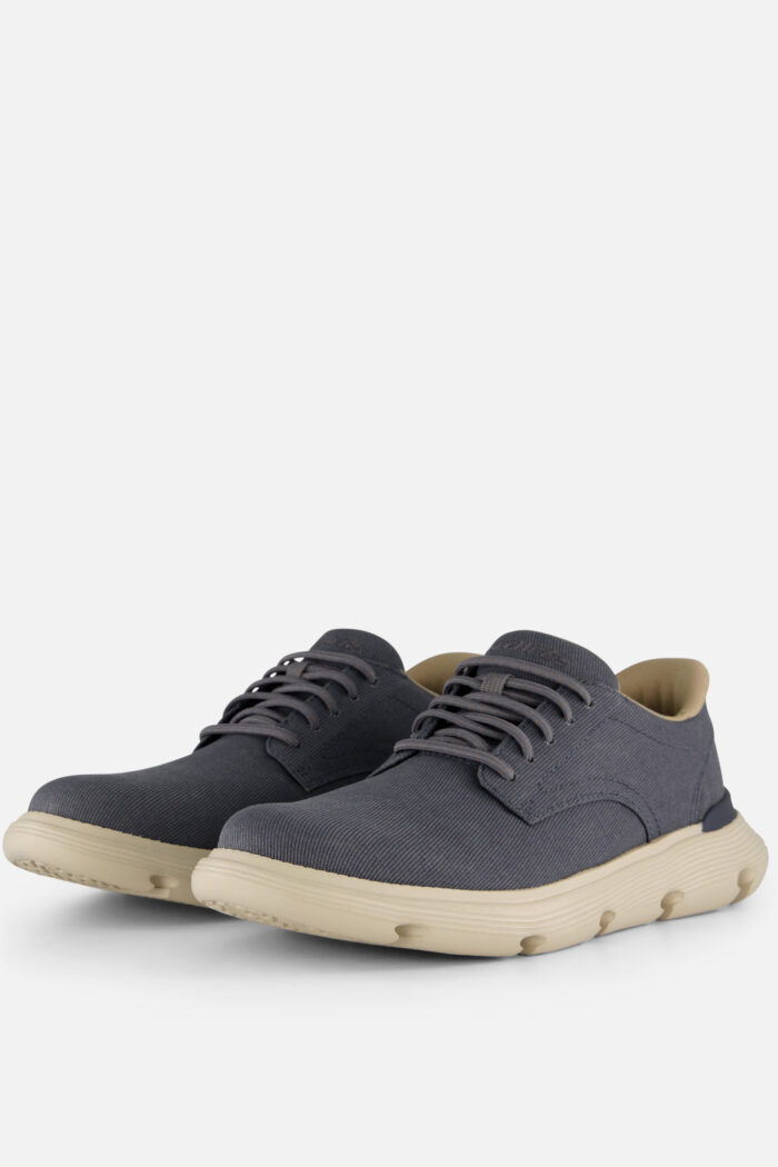 Skechers Garza Clive Instappers blauw Textiel