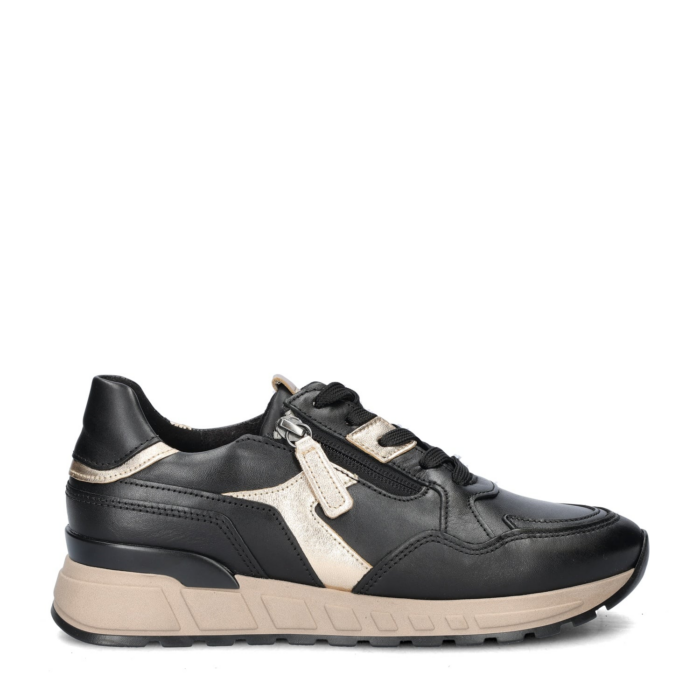 Gabor Comfort Optifit lage sneakers – Zwart