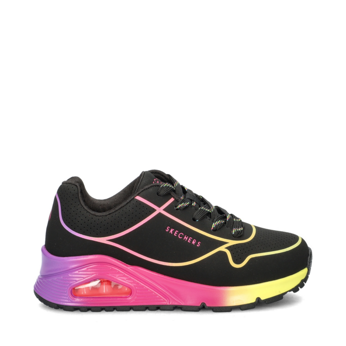 Skechers Uno Gen 1 lage sneakers – Zwart