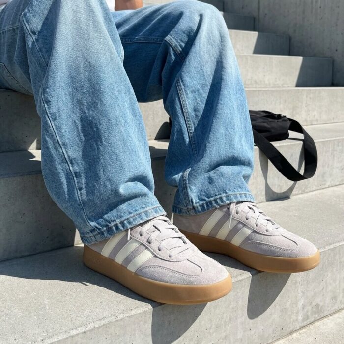 Adidas Barreda Sneakers grijs Synthetisch
