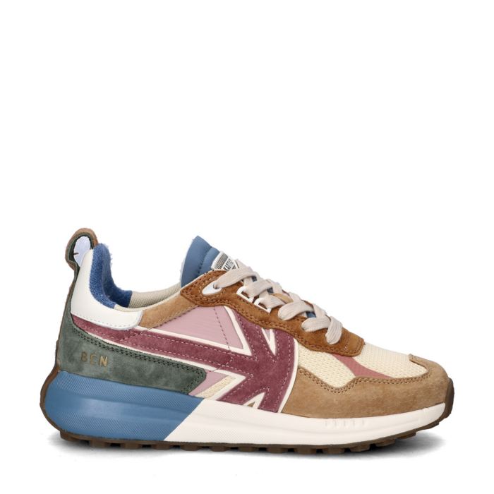 Kaotiko Detroit Multi lage sneakers – Bruin