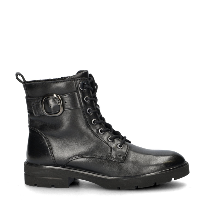 Nelson veterboots – Zwart