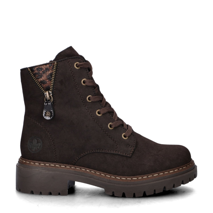 Rieker veterboots – Bruin