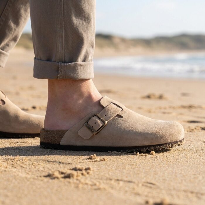 Scholl Olivier Muiltjes beige Suede