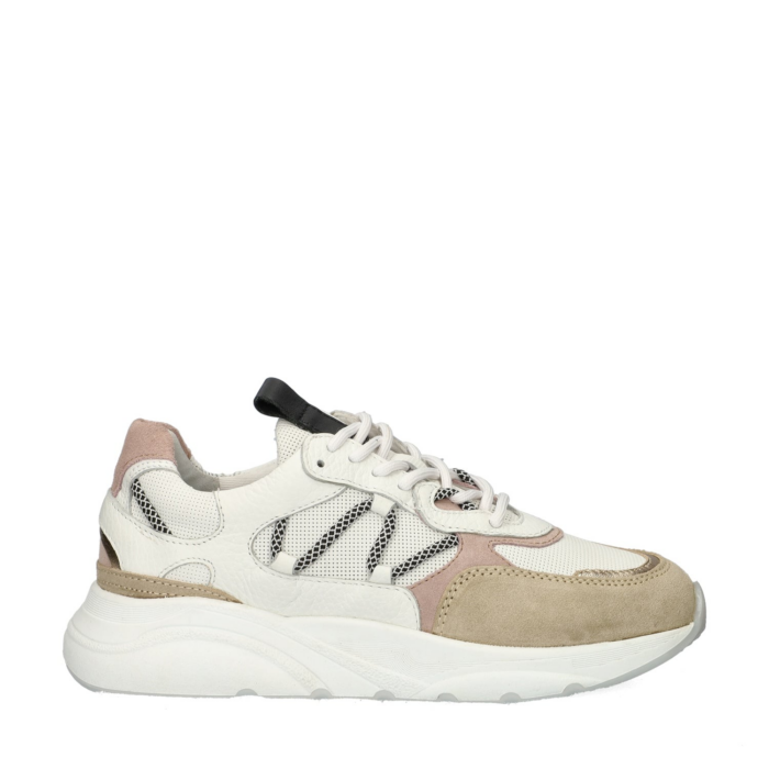 Nelson lage sneakers – Wit