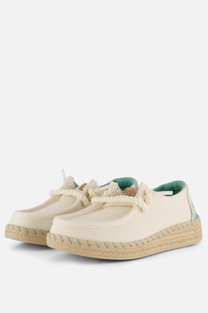 Hey Dude HEYDUDE Hey Dude Wendy Bootschoenen beige Textiel