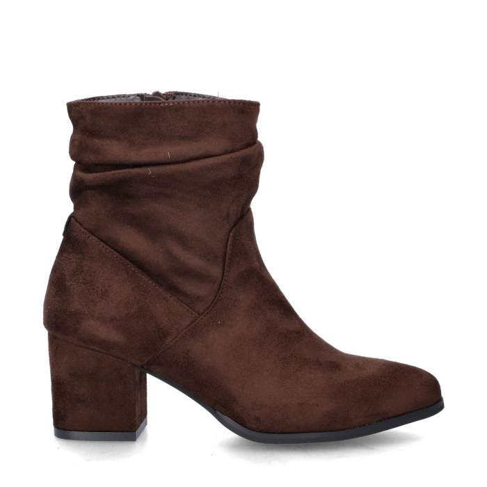 Nelson rits- & gesloten boots – Bruin