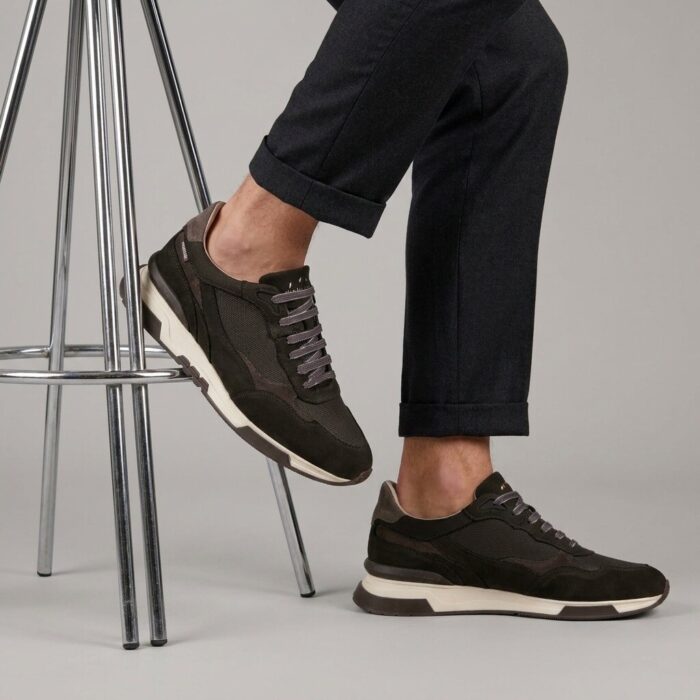 Van Lier Van Lier Sneakers grijs Nubuck