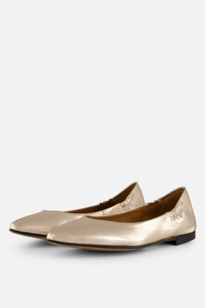 Linea Zeta Linea Zeta Ballerina’s goud Leer