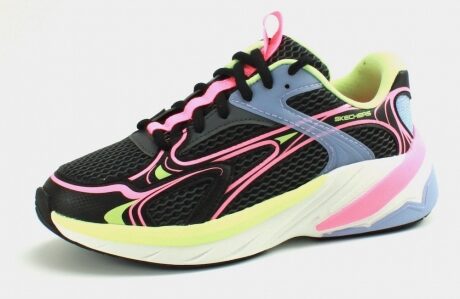 Skechers Zwart SKR37 – Zwart,Wit