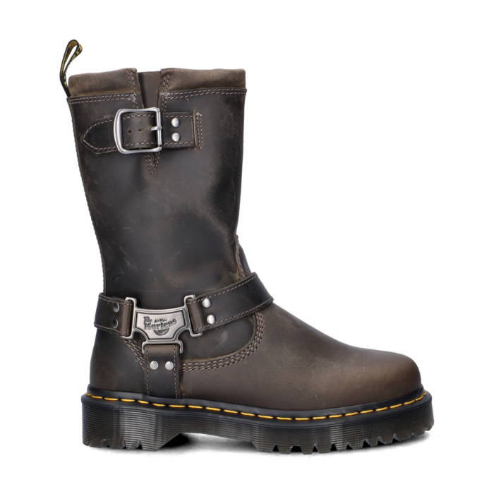 Dr. Martens Anistone bikerboots – Grijs